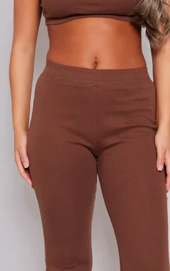 Best PrettyLittleThing Straight Leg Pant Brown