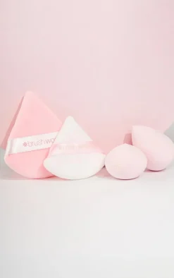 PrettyLittleThing Makeup Brushes & Tools*Brushworks Blend & Set Makeup Sponge And Puff Set