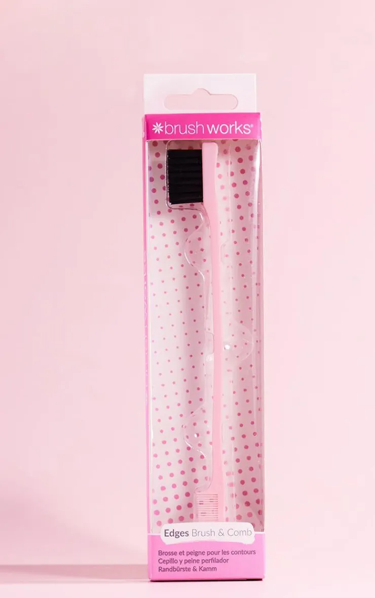 PrettyLittleThing Makeup Brushes & Tools*Brushworks Edge Brush & Comb