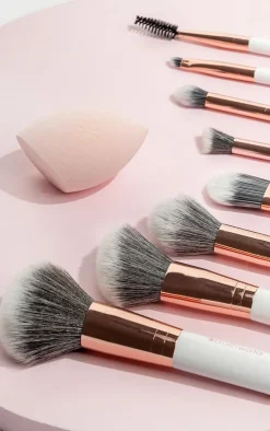PrettyLittleThing Makeup Brushes & Tools*Brushworks Exclusive Makeup Brush And Sponge Set