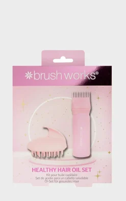 PrettyLittleThing Hair Care*Brushworks Healthy Hair Oil Set