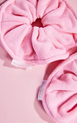 PrettyLittleThing Hair Tools*Brushworks Microfibre Hair Scrunchies 2 Pack