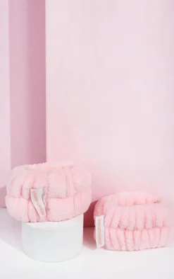 PrettyLittleThing Hair Care*Brushworks Microfibre Wrist Washbands - 2 Sets