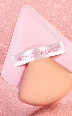 PrettyLittleThing Makeup Brushes & Tools*Brushworks Triangular Pillow Puff Duo