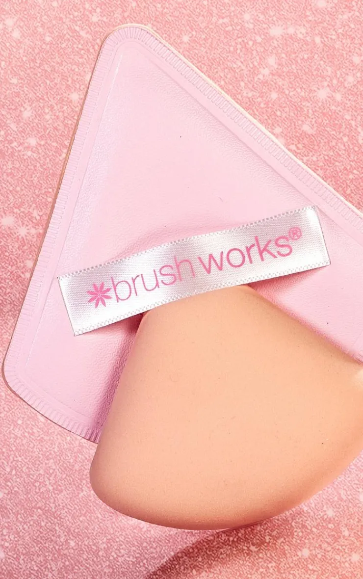 PrettyLittleThing Makeup Brushes & Tools*Brushworks Triangular Pillow Puff Duo