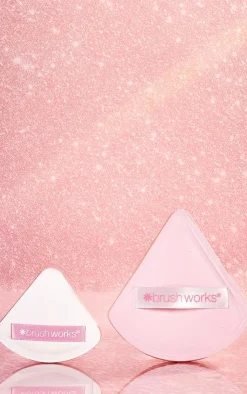 PrettyLittleThing Makeup Brushes & Tools*Brushworks Triangular Pillow Puff Duo