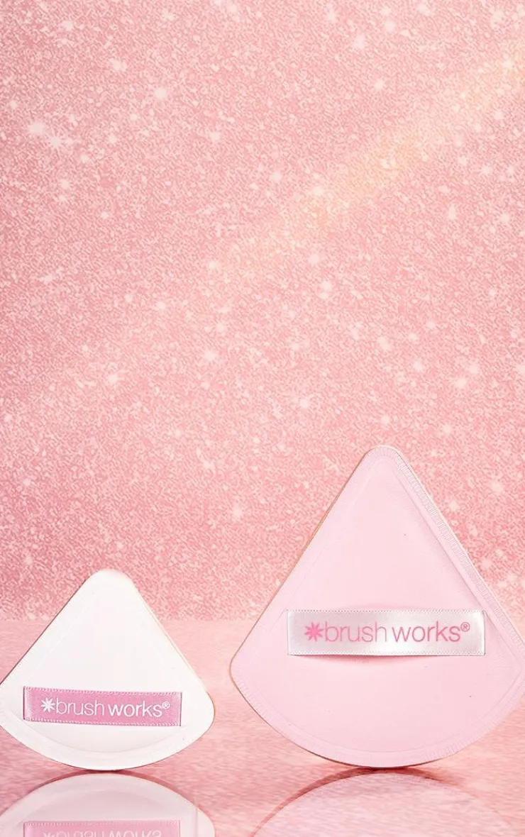 PrettyLittleThing Makeup Brushes & Tools*Brushworks Triangular Pillow Puff Duo