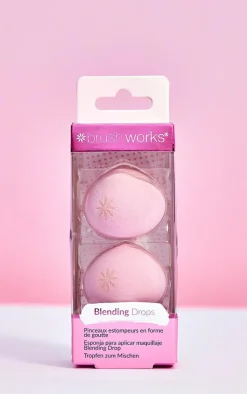 PrettyLittleThing Makeup Brushes & Tools*Brushworks Blending Sponge Drops Duo