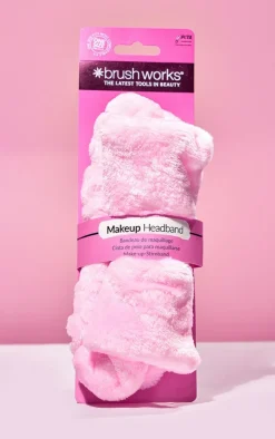 PrettyLittleThing Hair Care*Brushworks Pink Makeup Headband