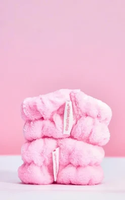 PrettyLittleThing Hair Accessories*Brushworks Microfibre Wrist Washbands - 1 Set