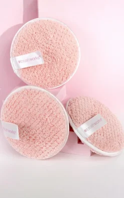PrettyLittleThing Stocking Stuffers*Brushworks Reusable Makeup Remover Pads - 3 Pack