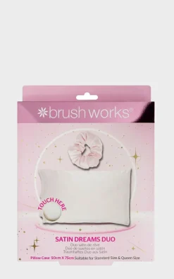 PrettyLittleThing Hair Tools*Brushworks Satin Dreams Duo
