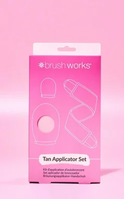 PrettyLittleThing Tanning*Brushworks Tan Applicator Set