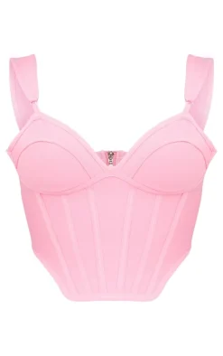 PrettyLittleThing Corsets*Bandage Dip Hem Bust Cup Corset