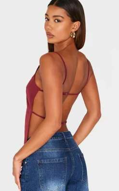 Backless Long Top-PrettyLittleThing New