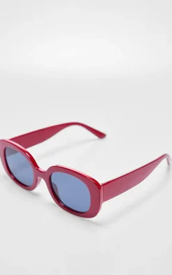 PrettyLittleThing Colored Sunglasses*Chunky Frame Round Sunglasses