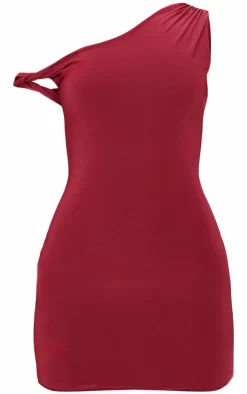 Double Layer Slinky Twist Bodycon Dress-PrettyLittleThing Best