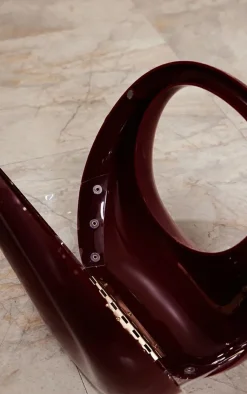 PrettyLittleThing Party Bags*Hard Smooth Curve Handbag