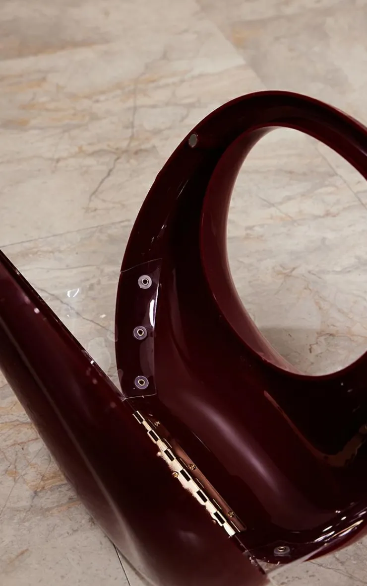 PrettyLittleThing Party Bags*Hard Smooth Curve Handbag