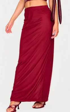Lined Mesh Maxi Skirt-PrettyLittleThing Clearance