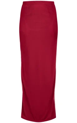 Lined Mesh Maxi Skirt-PrettyLittleThing Clearance