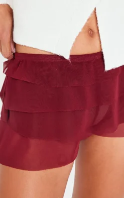Mesh Rara Bloomer Shorts-PrettyLittleThing Hot