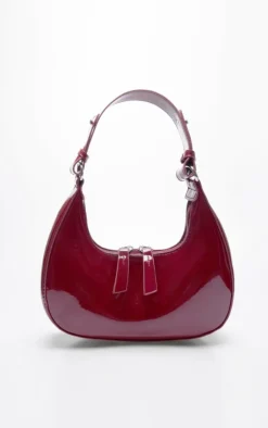 PrettyLittleThing Mini Bags*Mini Double Zip Circle Grab Bag