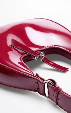 PrettyLittleThing Mini Bags*Mini Double Zip Circle Grab Bag