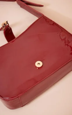 PrettyLittleThing Shoulder Bags*Patent Clasp Detail Shoulder Bag