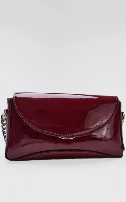 PrettyLittleThing Crossbody Bags*Patent Envelope Cross Body Bag
