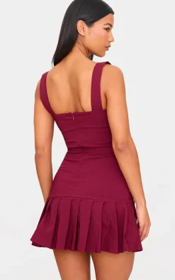 Pleated Shift Dress-PrettyLittleThing Best