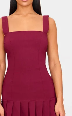 Pleated Shift Dress-PrettyLittleThing Best