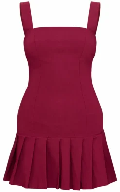 Pleated Shift Dress-PrettyLittleThing Best