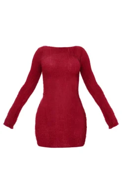 Textu Backless Tie Bodycon Dress-PrettyLittleThing Online