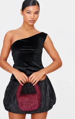 PrettyLittleThing Party Bags*Tinsel Mini Handbag