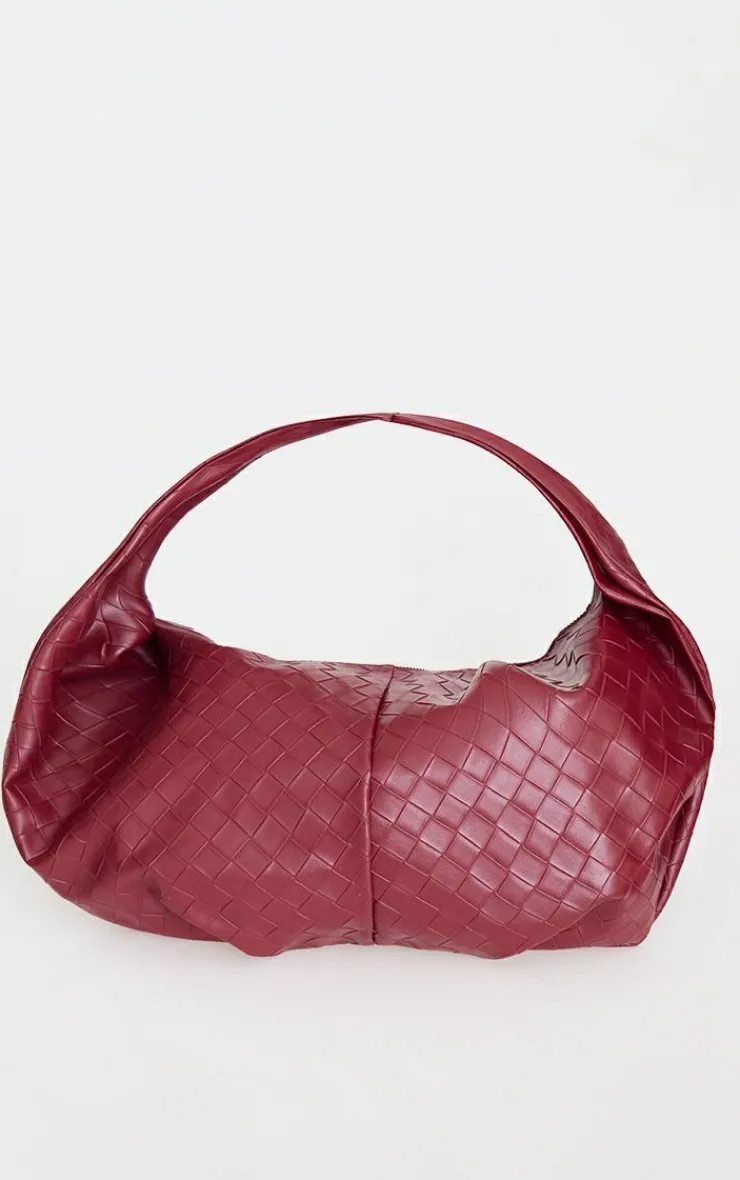 PrettyLittleThing Shoppers*Weaved Oversized Slouchy Tote