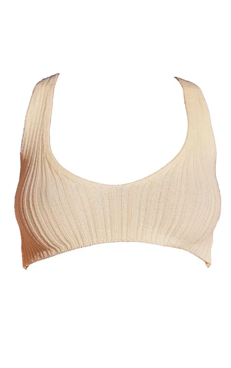 PrettyLittleThing Bralets*Rib Knit Bralet