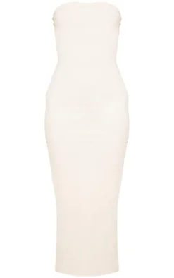 PrettyLittleThing Snatched*Snatched Sculpt Bandeau Midaxi Dress