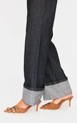 PrettyLittleThing Pumps*Faux Suede Point Toe Western Buckle Heeled Courts