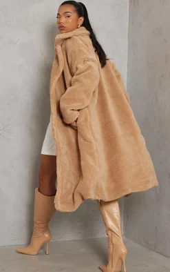 PrettyLittleThing Teddy Coats*Teddy Bear Borg Coat