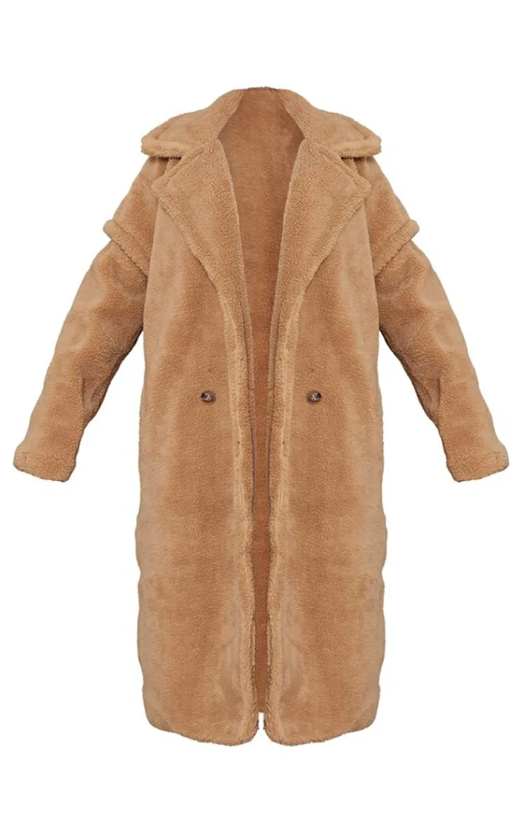 PrettyLittleThing Teddy Coats*Teddy Bear Borg Coat