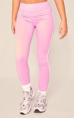 PrettyLittleThing Gym Leggings*Sculpt Contrast Detail High Waist Gym Leggings