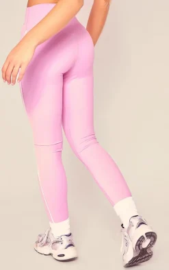 PrettyLittleThing Gym Leggings*Sculpt Contrast Detail High Waist Gym Leggings