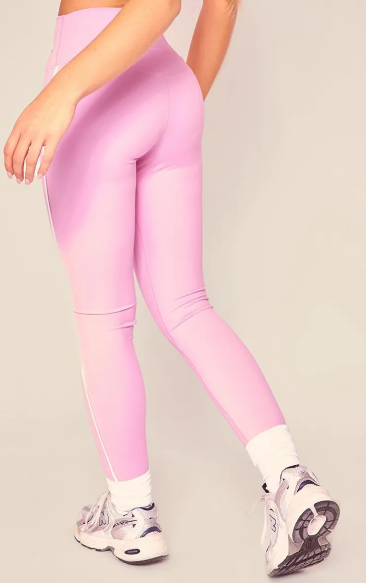 PrettyLittleThing Gym Leggings*Sculpt Contrast Detail High Waist Gym Leggings