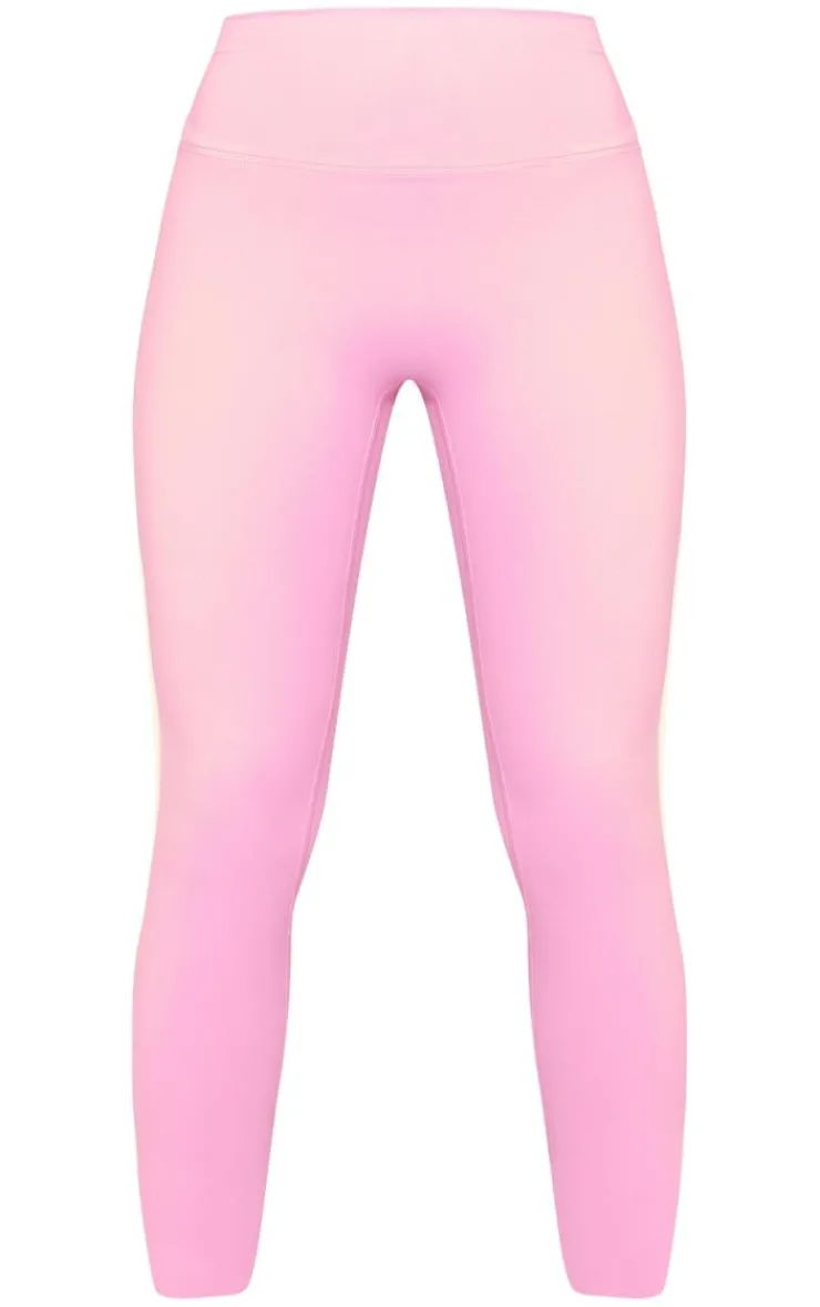 PrettyLittleThing Gym Leggings*Sculpt Contrast Detail High Waist Gym Leggings