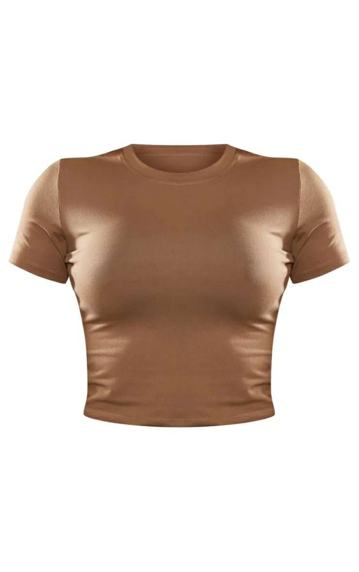 PrettyLittleThing Workout Tops*Sculpt Short Sleeve Gym Top