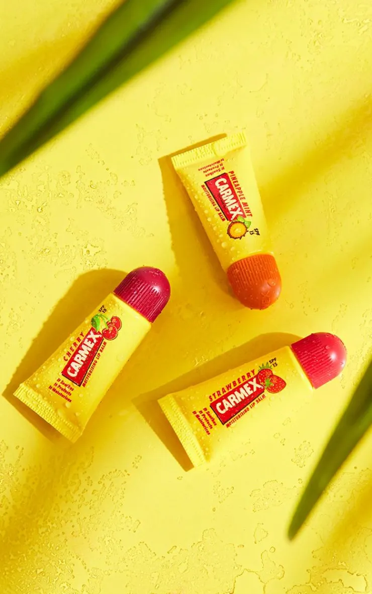 PrettyLittleThing Christmas Shop*Carmex Lip Balm Minis Assorted Flavours 3 Pack