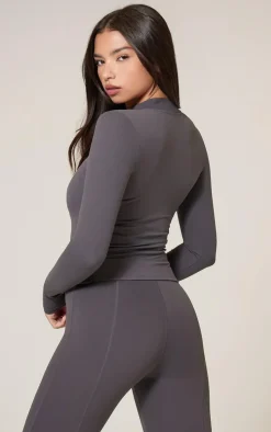 PrettyLittleThing Athletic Jackets*Basic Sculpt Jacket