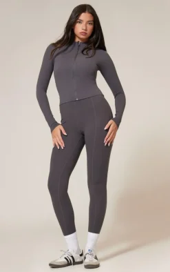 PrettyLittleThing Athletic Jackets*Basic Sculpt Jacket