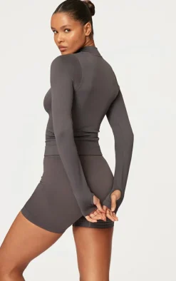 PrettyLittleThing Athletic Jackets*Basic Seamless Jacket